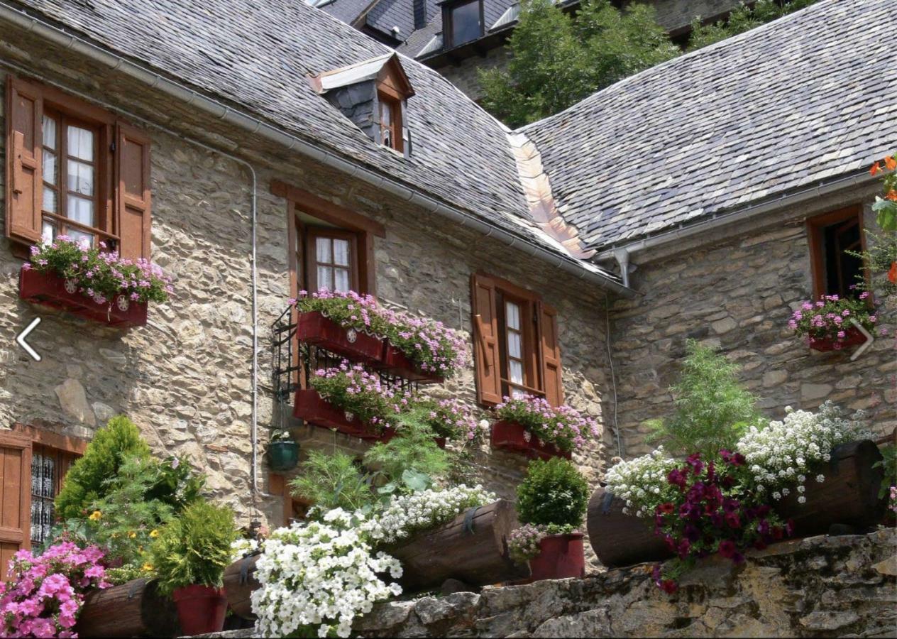 Casa De Piedra Con Encanto En El Bonito Pueblo De Bagergue Villa Luaran gambar